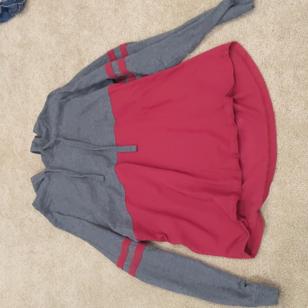 OU hooded shirt